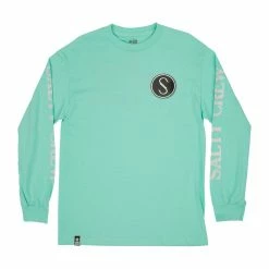 Salty Crew Patchwork Long Sleeve Tee -Dannershop Salty Crew Patchwork LS 20135177 SEAFOAM 1024x1024 57941a98 8e84 4174 9f82 d21e0de25810