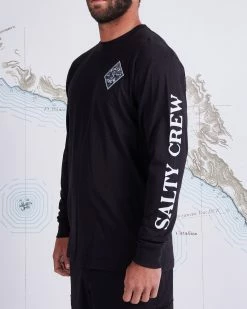 Salty Crew Tippet Tackle Long Sleeve Premium Tee -Dannershop ZtsDcFGA