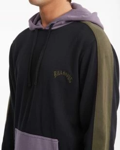Billabong Blocked Wave Washed Hoodie -Dannershop abyft00155 billabong w blk dtl1