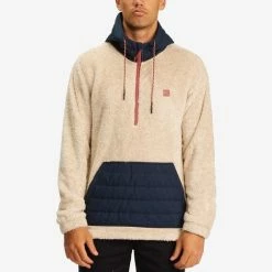 Billabong Badger Half Zip Fleece -Dannershop abyft00169 billabong w oah frt1
