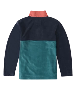 Billabong Boundary Mock Lite Fleece -Dannershop abyft00187 billabong f nvy bck1