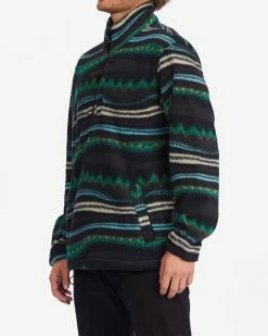 Billabong Bilalbong Boundary Mock Neck -Dannershop abyft00231 billabong w blk sd1
