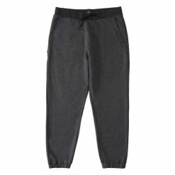 Billabong Hudson Fleece Sweatpants -Dannershop abynp00113 billabong f blk frt1