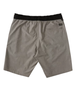 Billabong Crossfire Elastic Waist Shorts -Dannershop abyws00140 billabong f gry bck1 1