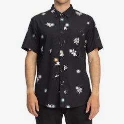 Billabong Sundays Mini Shirt -Dannershop abywt00112 billabong w blk frt1