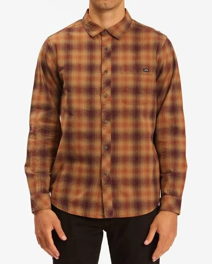 Billabong Coastline Men's Flannel Billabong Coastline Men's Flannel -Dannershop abywt00116 billabong w cof frt1