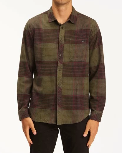 Billabong Coastline Men's Flannel Billabong Coastline Men's Flannel -Dannershop abywt00116 billabong w mil frt1