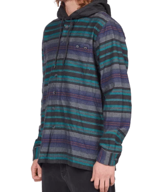 Billabong Baja Flannel Billabong Baja Flannel -Dannershop abywt00117 billabong w blk sd1
