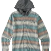 Billabong Baja Hooded Men's Flannel -Dannershop abywt00210 chi.primary