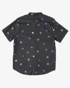 Billabong Sundays Mini Short Sleeve -Dannershop abywt00232 billabong f blk bck1