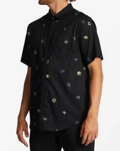 Billabong Sundays Mini Short Sleeve -Dannershop abywt00232 billabong w blk sd1