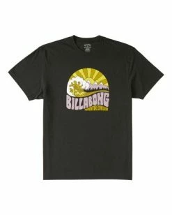 Billabong Ridge Men's T-Shirt -Dannershop abyzt00288 billabong f blk frt1