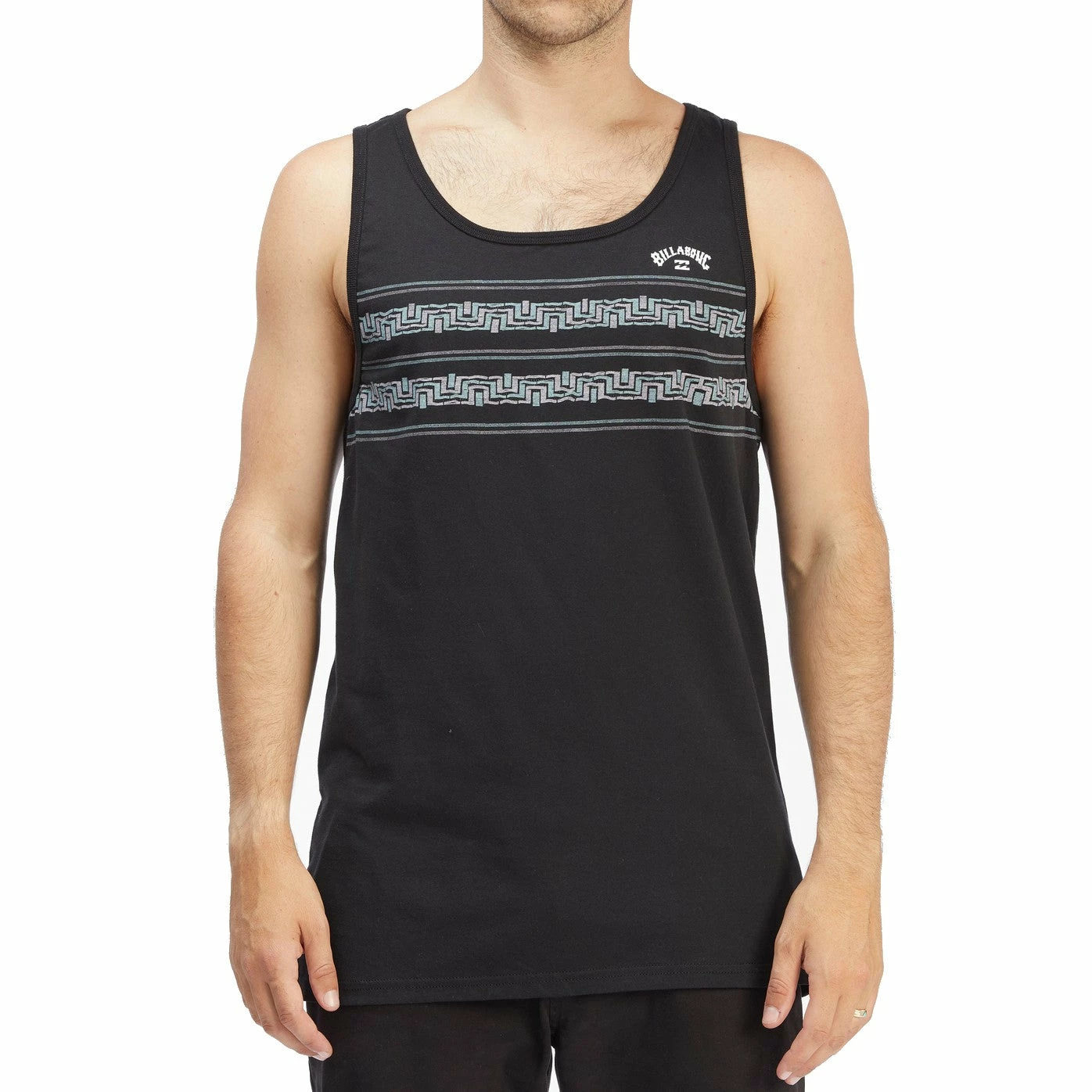 Billabong Spinner Tank Tops Billabong Spinner Tank Tops -Dannershop abyzt00920 billabong w blk frt1