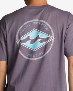 Billabong Rotor Diamond Tee Shirts -Dannershop abyzt01695 billabong w phz dtl1