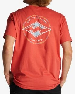 Billabong Rotor Diamond Tee Shirts -Dannershop abyzt01695 billabong w rnh0 bck1