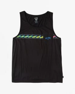 Billabong Spinner Tank Top -Dannershop abyzt01722 billabong f blk frt1