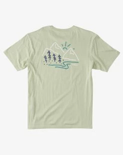 Billabong Panorama T-Shirts -Dannershop abyzt01731 billabong f tnf0 frt1