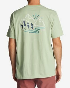 Billabong Panorama T-Shirts -Dannershop abyzt01731 billabong w tnf0 bck1