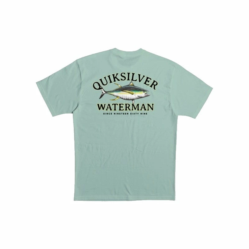 Quiksilver Waterman Bait Stealer T-Shirt Quiksilver Waterman Bait Stealer T-Shirt -Dannershop aqmzt03540 quiksilver f gdg0 frt1