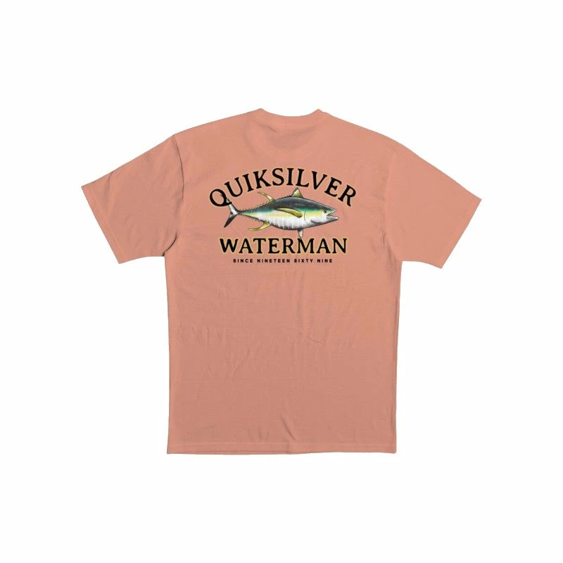 Quiksilver Waterman Bait Stealer T-Shirt Quiksilver Waterman Bait Stealer T-Shirt -Dannershop aqmzt03540 quiksilver f mge0 frt1