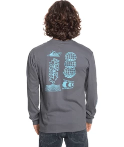 Quiksilver Beta Test Long Sleeve Tee -Dannershop aqyzt07152 quiksilver w kzm0 bck1