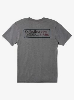 Quiksilver Square Bizz Tee Shirt -Dannershop aqyzt08951 quiksilver f kpvh bck1