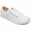 Roxy Bayshore Lace Up Shoes 1 Roxy Bayshore Lace Up Shoes -Dannershop arjs600418 bayshoreiii p wht frt1