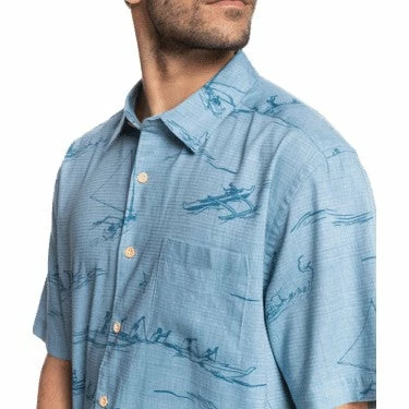 Quiksilver Waterman Ala Wai Button Shirt 4 Quiksilver Waterman Ala Wai Button Shirt - Image 2