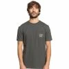 Quiksilver Paradise Men's T-Shirt 2 Quiksilver Paradise Men's T-Shirt -Dannershop eqmzt03265 quiksilver w krp0 frt1 1