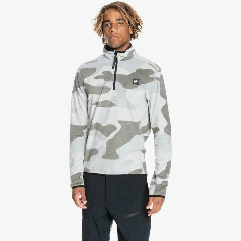 Quiksilver Aker Men's Fleece Top Quiksilver Aker Men's Fleece Top -Dannershop eqyft04376 quiksilver w wbk6 frt1 1