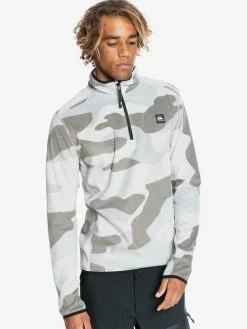 Quiksilver Aker Men's Fleece Top 6 Quiksilver Aker Men's Fleece Top -Dannershop eqyft04376 quiksilver w wbk6 frt3