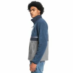 Quiksilver Clean Coast Half Zip Fleece -Dannershop eqyft04494 quiksilver w bsn0 frt2