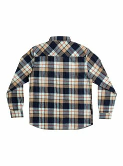 Quiksilver Draymen Stretch Flannel -Dannershop eqywt04234 quiksilver f bek2 bck1