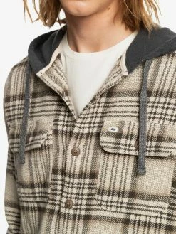 Quiksilver Halidon Long Sleeve Hooded Shirt -Dannershop eqywt04237 quiksilver w tfl1 frt3