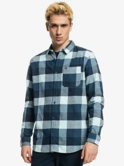 Quiksilver Motherfly Men's Flannel -Dannershop eqywt04248 quiksilver w bek1 frt1