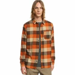 Quiksilver Motherfly Men's Flannel -Dannershop eqywt04248 quiksilver w cpe1 frt1 1