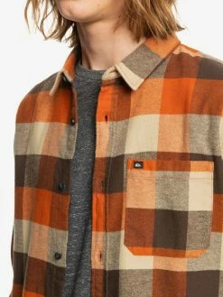 Quiksilver Motherfly Men's Flannel -Dannershop eqywt04248 quiksilver w cpe1 frt3