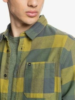 Quiksilver Motherfly Men's Flannel -Dannershop eqywt04248 quiksilver w grm1 frt4