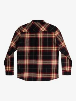 Quiksilver Linden Stretch Flannel Shirt -Dannershop eqywt04411 quiksilver f kvj2 bck1