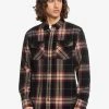Quiksilver Linden Stretch Flannel Shirt -Dannershop eqywt04411 quiksilver w kvj2 frt1