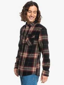 Quiksilver Linden Stretch Flannel Shirt -Dannershop eqywt04411 quiksilver w kvj2 frt2