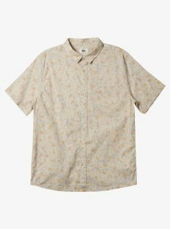 Quiksilver Mellow Fuzz Button Up Shirt -Dannershop eqywt04460 quiksilver f wdw6 frt1