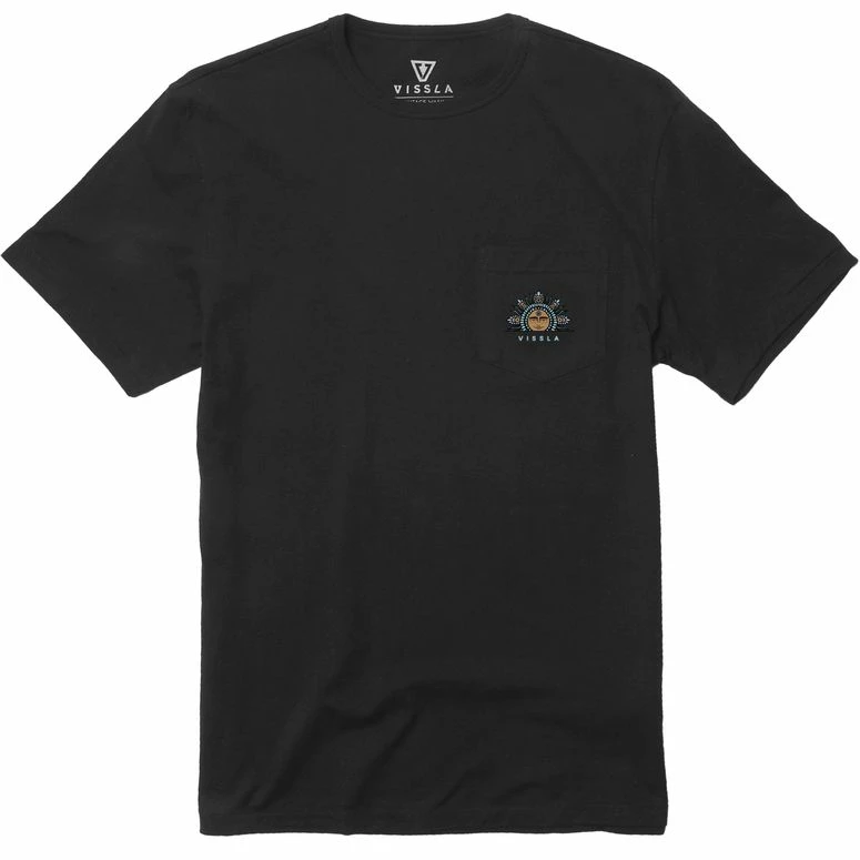 Vissla Sun God Organic Pocket T-Shirt Vissla Sun God Organic Pocket T-Shirt -Dannershop fe28318acfb52afe0c37d1169f22b52b