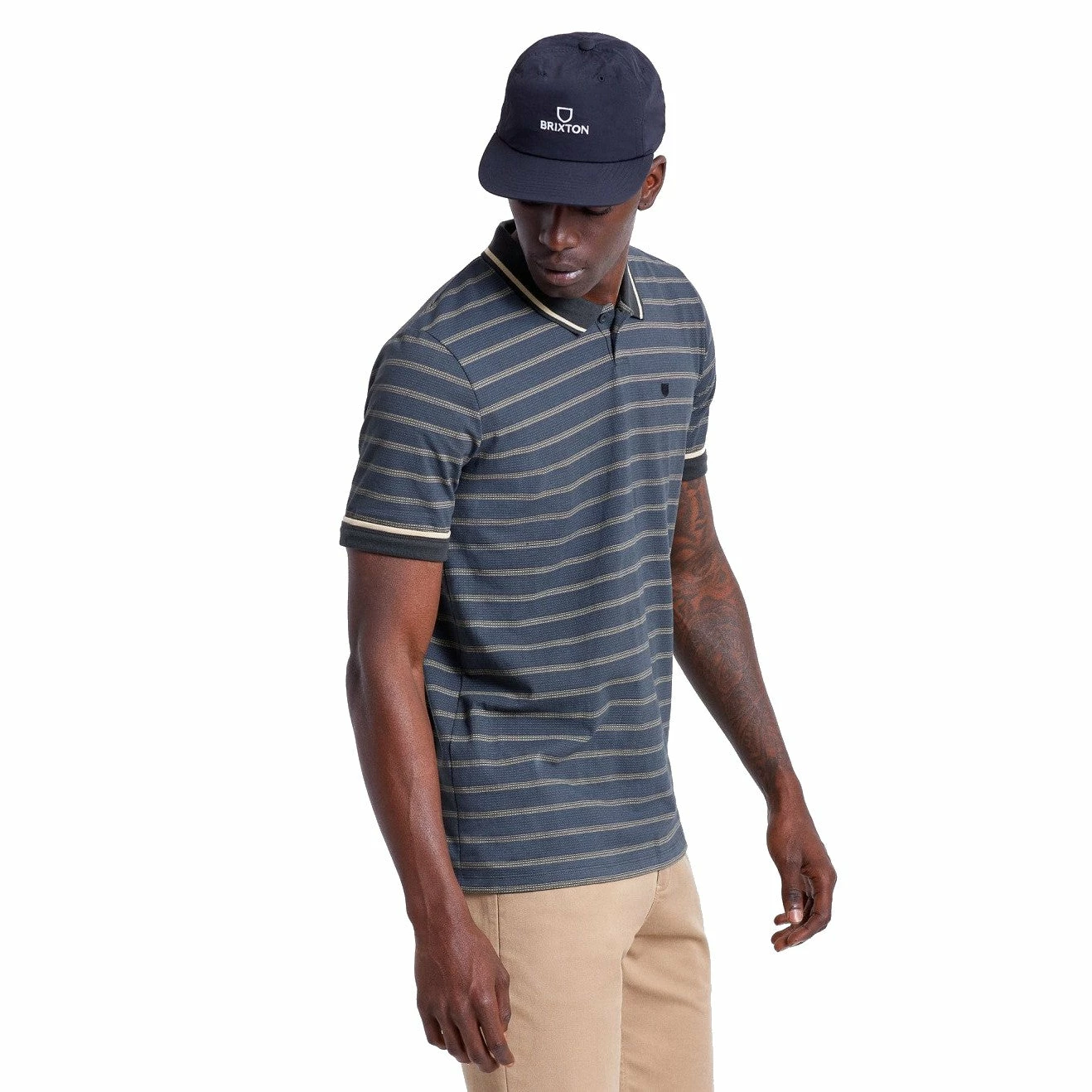 Brixton Proper Polo Shirt 4 Brixton Proper Polo Shirt - Image 2