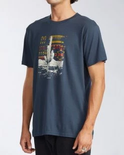 Billabong Indigo T-Shirt -Dannershop m4043bid billabong m nvy sd1