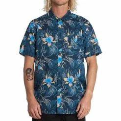 Billabong Sundays Floral Shirt -Dannershop m5041bsf billabong m nvy frt1 1