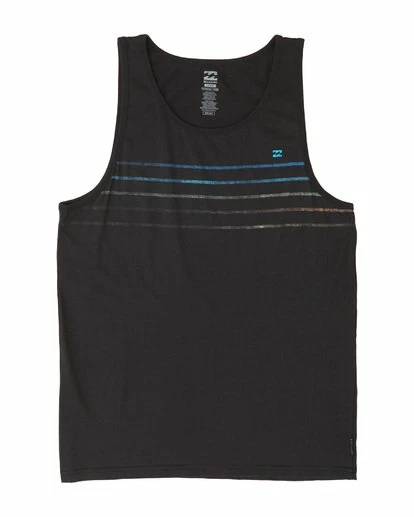 Billabong Men's Spinner Tank Top Billabong Men's Spinner Tank Top -Dannershop mt831bsp billabong f blk frt1